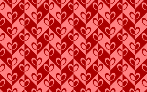 Imagen vectorial de corazón patrón