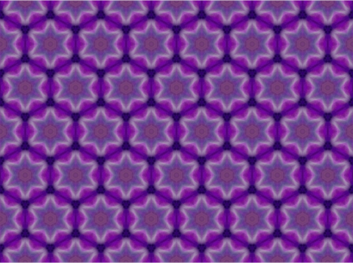紫色の花と背景パターン