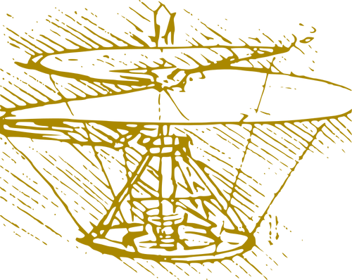 Macchina volante di Leonardo da Vinci