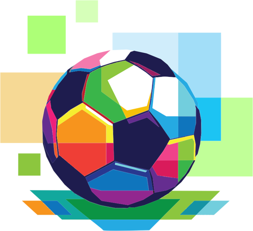 幾何学的なサッカー