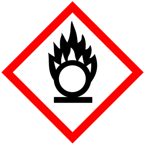 Oxidierende Substanzen Warnung