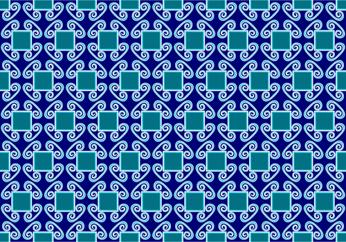 Background pattern with green squares