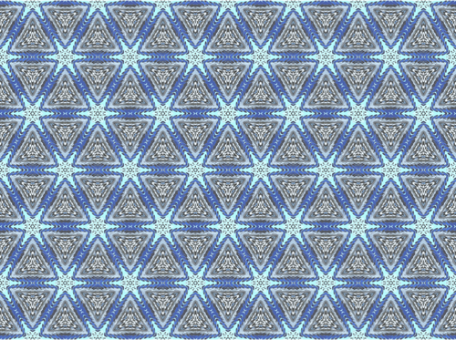 三角形と背景パターン