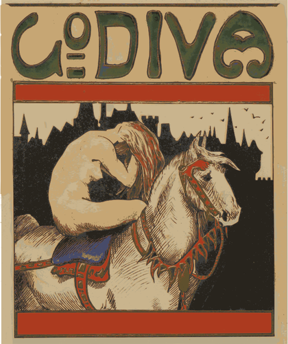 Affiche de Lady Godiva