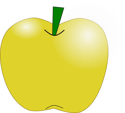 Gelber Apfel
