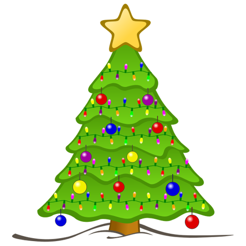 Pohon Natal Animasi