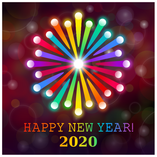 Šťastný Nový rok 2020