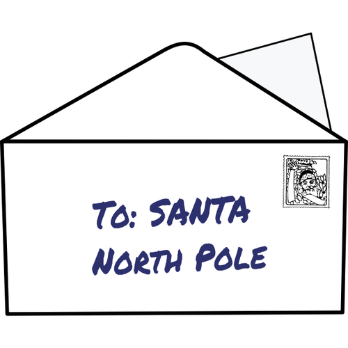 Carta simple a Santa Claus