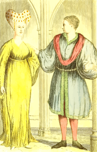 15e-eeuwse paar