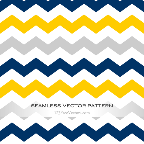 Seamless pattern with wavy lines