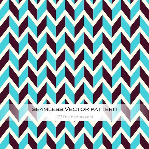 Wallpaper with retro seamless pattern