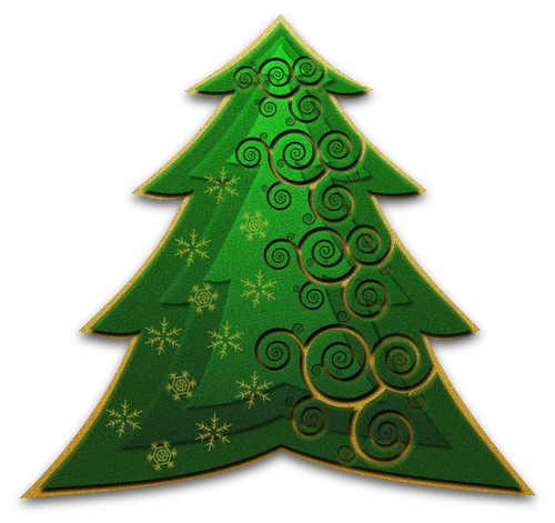 Weihnachtsbaum-Symbol