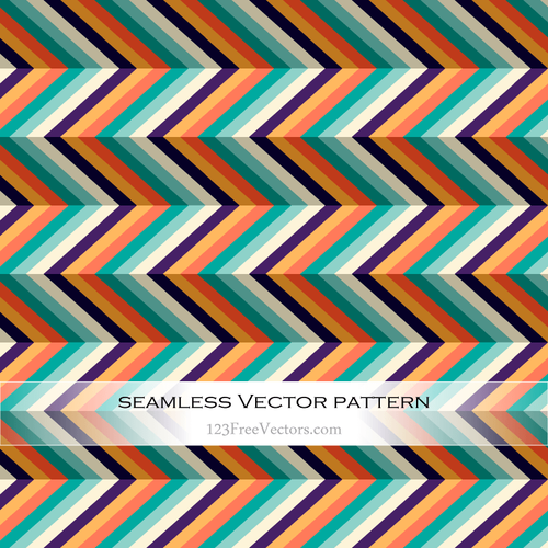 Retro patroon met verticale lijnen