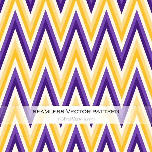 Yellow and Violet Pattern