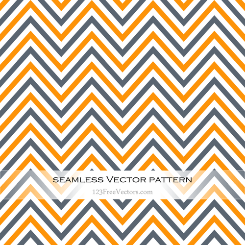 Colorful Graphic Pattern With Chevrons