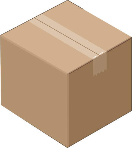 Izometrické lepenkové krabice