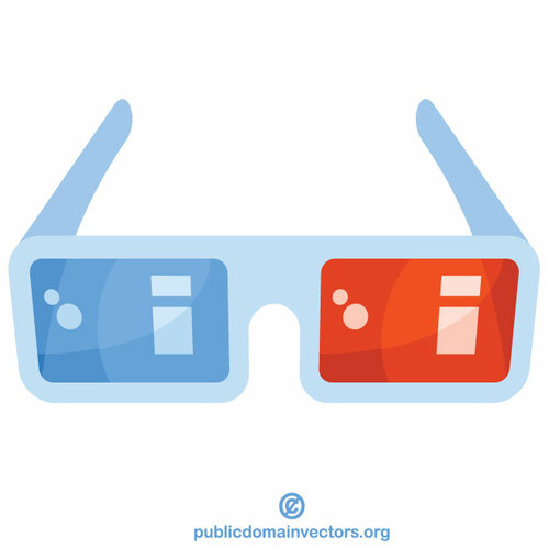 3D kino briller