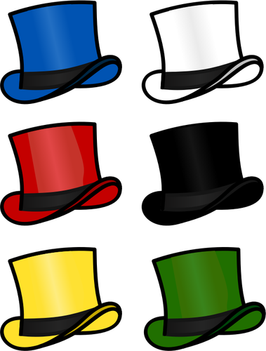 Seis chapéus