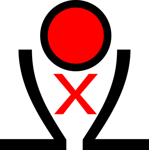 Bilden av kristen symbol för förlåtelse