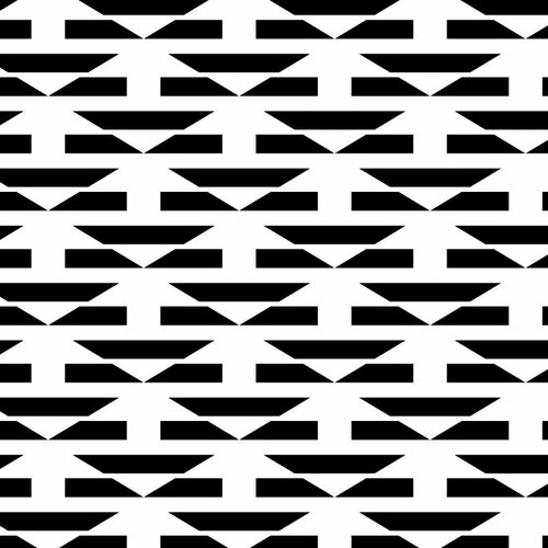 Abstract geometric pattern art
