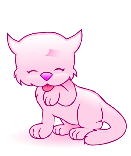 Vaaleanpunainen kissa
