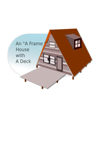 Een frame huis