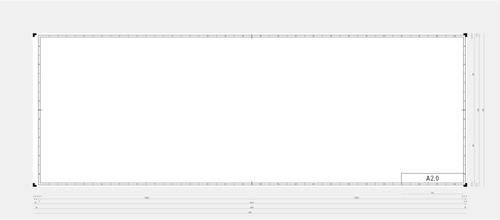 Gambar vektor template halaman DIN A2.0
