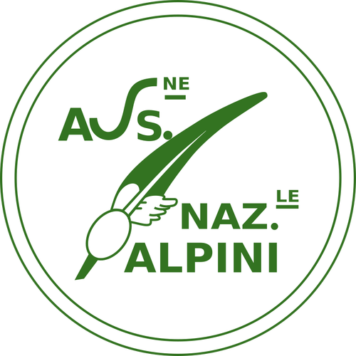 Grüne Alpinist-Symbol