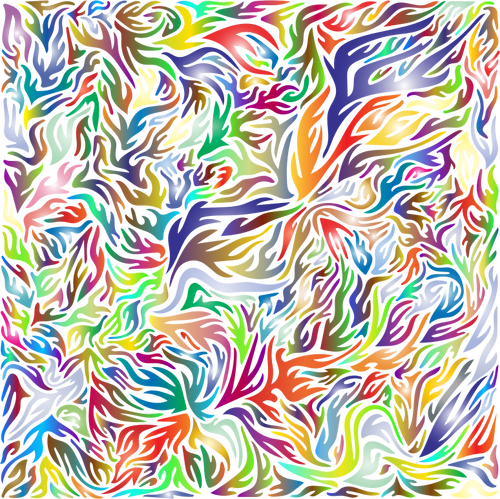 Azulejo de flamas abstractas