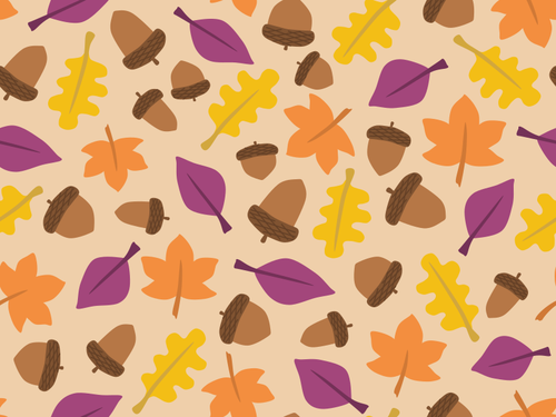Herbst-Muster-Vektor-Bild
