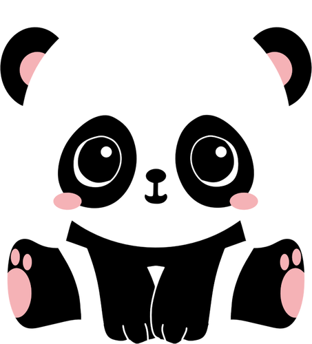 Panda adorável