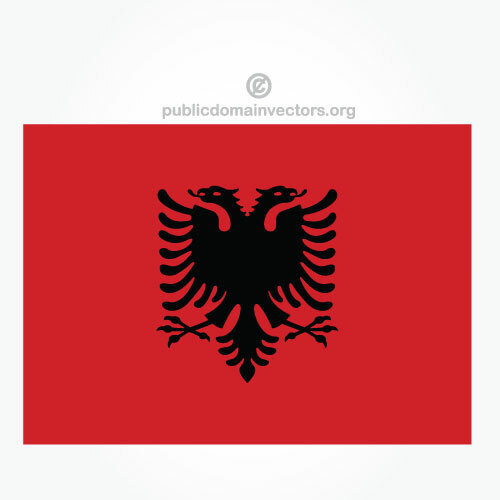 अल्बेनियन-सदिश झंडा