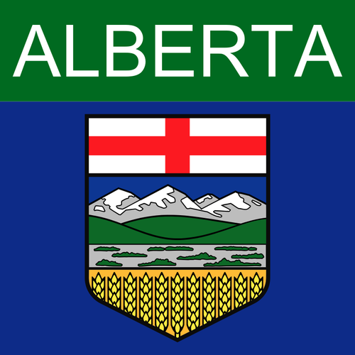 Alberta symbol vektorgrafik