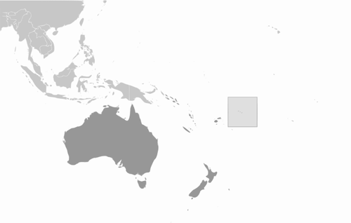 Американское Самоа местоположение