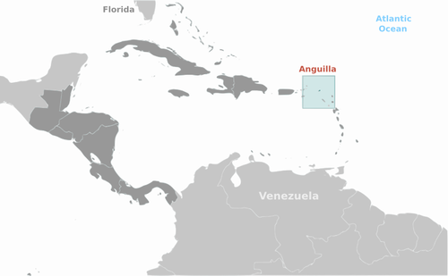 Anguillan sijaintikuva