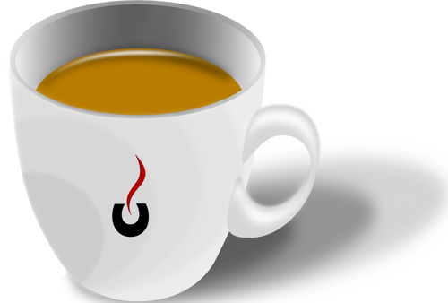 vektorové grafiky šálek kávy espreso
