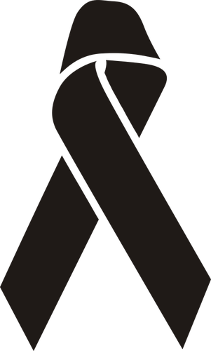Illness awareness ribbon.