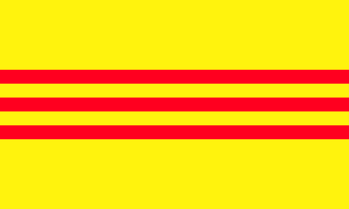 علم جمهورية فيتنام الجنوبية الاشتراكية