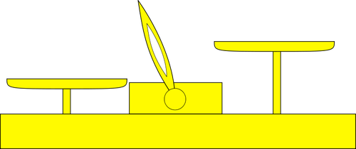 Manuell skala vektor image