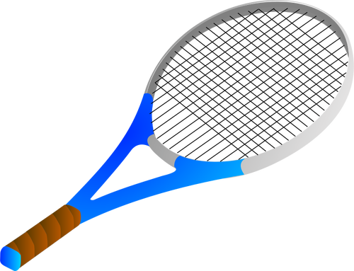 Tennis racket vector image