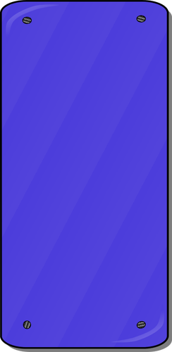 Blue pane vector image
