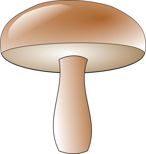 Clipart de champignon vecteur
