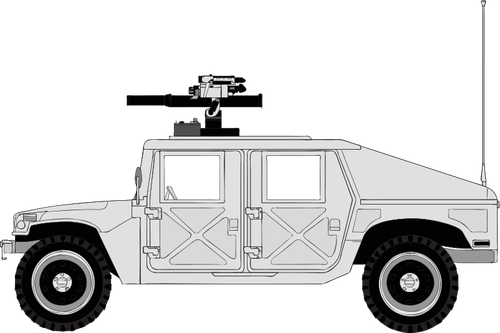 Hummer kendaraan vektor