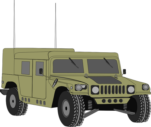 Hummer vektorový obrázek