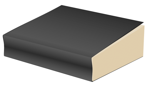 Immagine vettoriale di libro in brossura