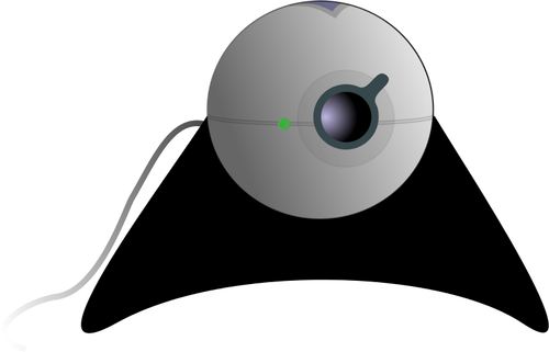Vektor-ClipArt-Grafik einer Webcam