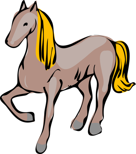 Иллюстрация лошади