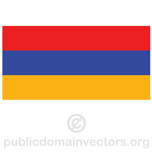 Bendera vektor Armenia
