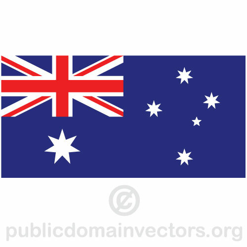 Vektor bendera Australia