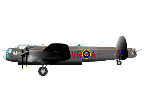Avro Lancaster flygplan